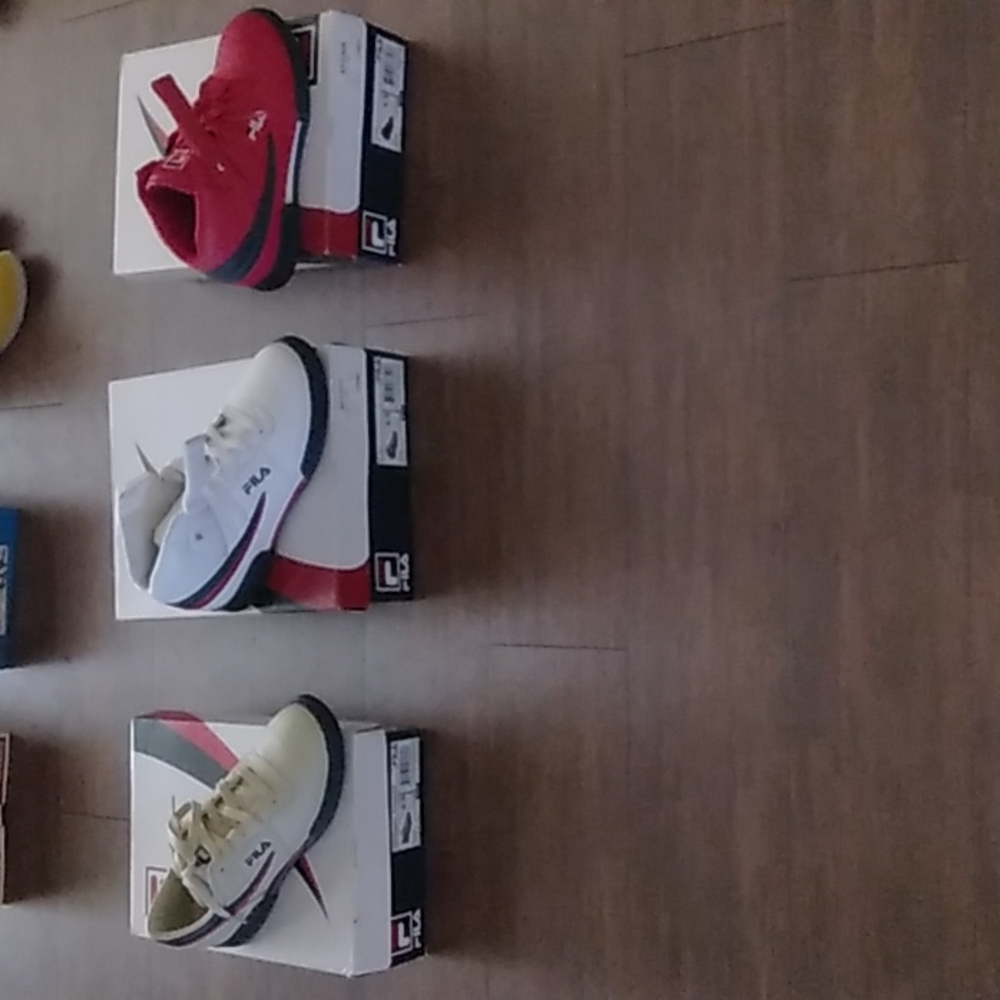 Fairly New Boy Size Filas sold separately<Quick Sale Expires 4/15/22>